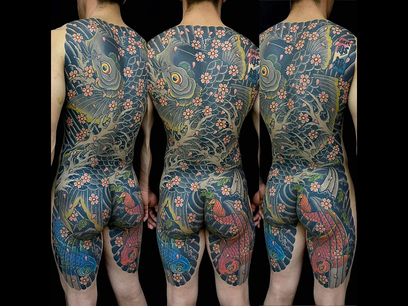 タトゥー 和彫り