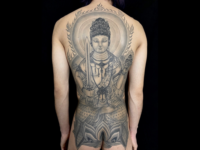 タトゥー 和彫り